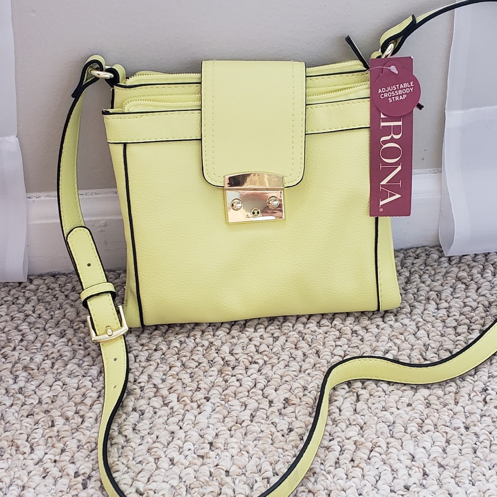 Bright Yellow Crossbody